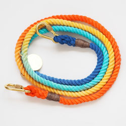Found My Animal Sweet Pea Rope Leash, Adjustable